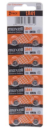  Maxell G03 (392A) LR41 BL10