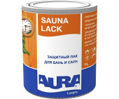 AURA лак для бани и саун Sauna Lack 1 л