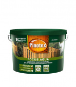 АКЦИЯ! Декоративно-защитная пропитка для древесины Pinotex Focus AQUA  5л зеленый лес