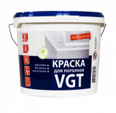Краска VGT для потолка "Белоснежная" 3кг
