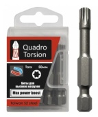 / 1/4" 10-50 Torx "Quadro Torsion" 431050