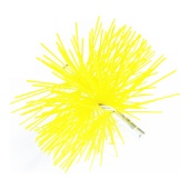 Щетка нейлоновая желтая 120мм, произв. FIRE WAY