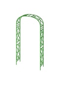 Арка садовая,разборная "Прямая", 230х36,5см Зеленая