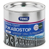 ТЕКС Грунт-Эмаль "РжавоStop" белый 2 кг (6шт/уп)