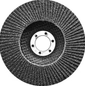 Круг лепестковый торцевой, конический, Р 80,115 х 22,2 мм Сибртех