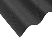 Битумный лист Ондулин Smart серый 0,95х1,95м