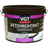 Грунтовка VGT "Бетонконтакт" 8 кг белая