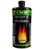 Жидкость для розжига "ULTRA" 1 л "HOT POT"