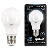 Лампа светодиодная Gauss LED A60 10W E27 4100K