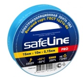 Изолента Safeline 15мм*10м синий