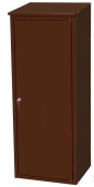 Шкаф для газ. баллона(50л), с замком, коричневый