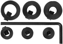 Стопперы для сверел, набор 6 шт. (3, 4, 5, 6, 8, 10 мм)