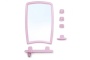 Набор для ванной BEROSSI розовый мрамор